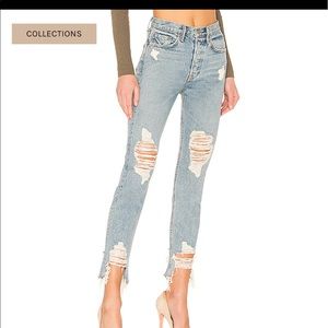 GRLFRND Karolina high rise jean sz 24
